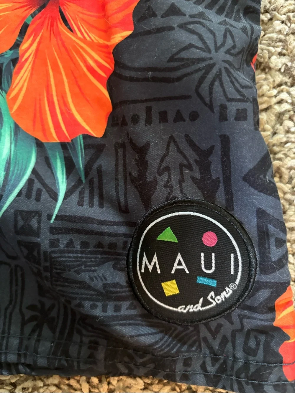 Maui and Sons Men’s Medium Swim Trunks